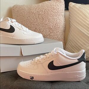 Nike Classic White and Black Air Force 1